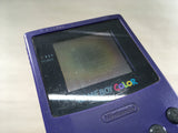 LG4614 Plz Read Item Condi GameBoy Color Purple Game Boy Console Japan