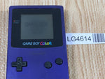 LG4614 Plz Read Item Condi GameBoy Color Purple Game Boy Console Japan