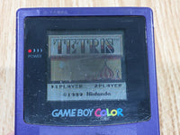 LG4614 Plz Read Item Condi GameBoy Color Purple Game Boy Console Japan