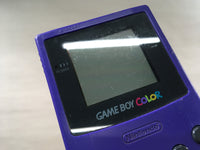 LG4616 Plz Read Item Condi GameBoy Color Purple Game Boy Console Japan