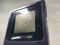 LG4617 Plz Read Item Condi GameBoy Color Purple Game Boy Console Japan
