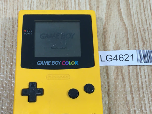 LG4621 Plz Read Item Condi GameBoy Color Yellow Game Boy Console Japan