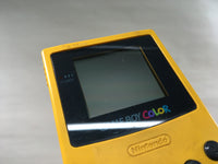 LG4622 Plz Read Item Condi GameBoy Color Yellow Game Boy Console Japan