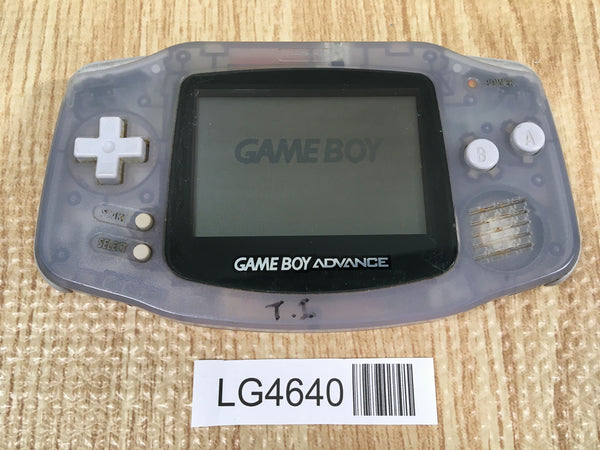 LG4640 Plz Read Item Condi GameBoy Advance Milky Blue Game Boy Console Japan