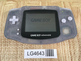 LG4643 Plz Read Item Condi GameBoy Advance Milky Blue Game Boy Console Japan