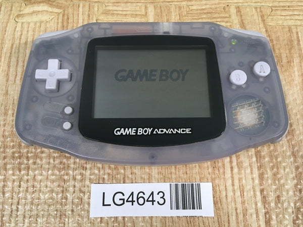 LG4643 Plz Read Item Condi GameBoy Advance Milky Blue Game Boy Console Japan