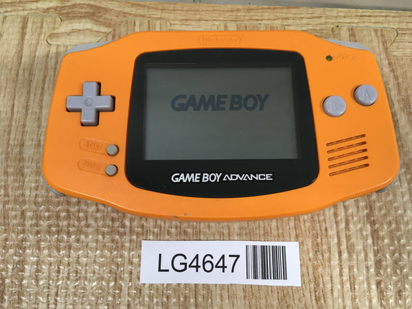 LG4647 GameBoy Advance Orange Game Boy Console Japan