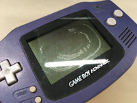 LG4648 Plz Read Item Condi GameBoy Advance Violet Game Boy Console Japan