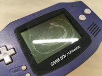 LG4648 Plz Read Item Condi GameBoy Advance Violet Game Boy Console Japan