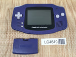 LG4649 Not Working GameBoy Advance Violet Game Boy Console Japan