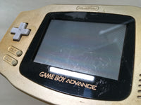 LG4650 Plz Read Item Condi GameBoy Advance Gold Game Boy Console Japan