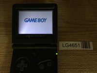 LG4651 No Battery GameBoy Advance SP Onyx Black Game Boy Console Japan