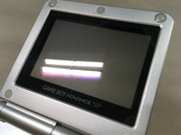 LG4653 No Battery GameBoy Advance SP Platinum Silver Game Boy Console Japan