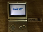 LG4653 No Battery GameBoy Advance SP Platinum Silver Game Boy Console Japan