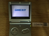 LG4654 No Battery GameBoy Advance SP Pearl Blue Game Boy Console Japan
