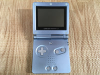 LG4655 No Battery GameBoy Advance SP Pearl Blue Game Boy Console Japan