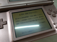 LG4659 Plz Read Item Condi Nintendo DS Lite Metallic Rose Console Japan