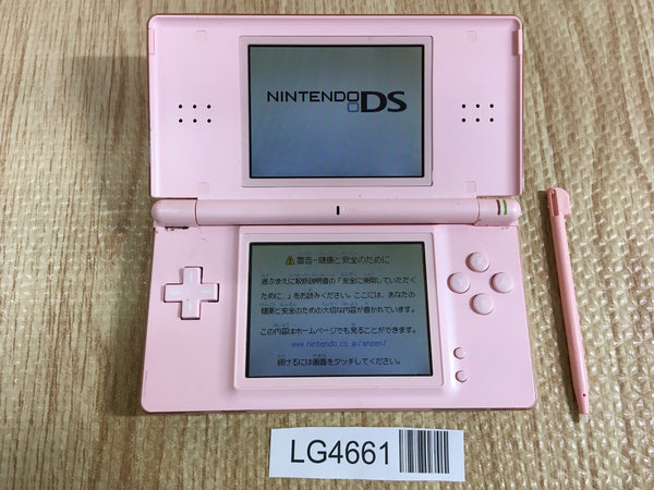 LG4661 Plz Read Item Condi Nintendo DS Lite Noble Pink Console Japan