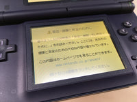 LG4662 Plz Read Item Condi Nintendo DS Lite Enamel Navy Console Japan