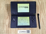 LG4662 Plz Read Item Condi Nintendo DS Lite Enamel Navy Console Japan