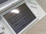 LG4663 Plz Read Item Condi Nintendo DS Lite Crystal White Console Japan