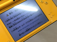 LG4667 No Battery Nintendo DSi LL XL DS Yellow Console Japan