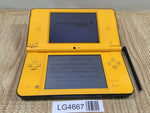 LG4667 No Battery Nintendo DSi LL XL DS Yellow Console Japan