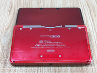 LG4670 Plz Read Item Condi Nintendo 3DS Flare Red Console Japan