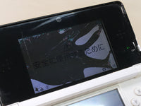 LG4671 Plz Read Item Condi Nintendo 3DS Pure White Console Japan