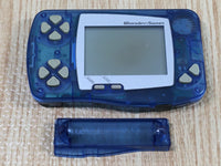 LG4673 Plz Read Item Condi Wonder Swan Skeleton Blue Bandai Console Japan