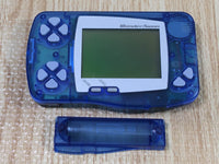 LG4674 Plz Read Item Condi Wonder Swan Skeleton Blue Bandai Console Japan
