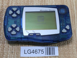 LG4675 Plz Read Item Condi Wonder Swan Skeleton Blue Bandai Console Japan