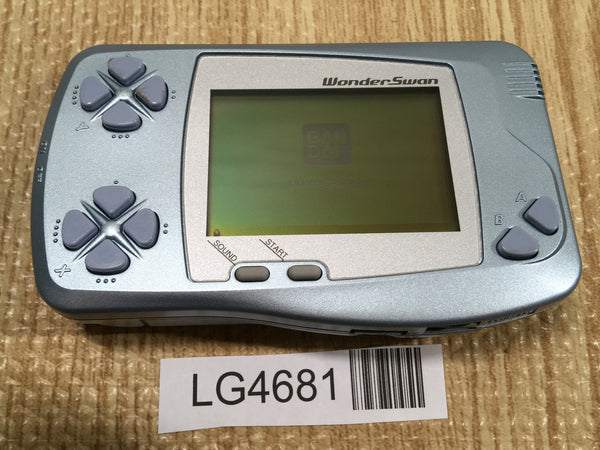 LG4681 Plz Read Item Condi Wonder Swan Blue Metallic Bandai Console Japan