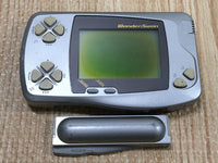 LG4683 Plz Read Item Condi Wonder Swan Silver Metallic Bandai Console Japan