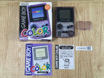 LG4688 GameBoy Color Clear Purple BOXED Game Boy Console Japan