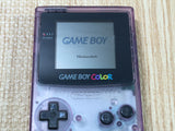 LG4688 GameBoy Color Clear Purple BOXED Game Boy Console Japan