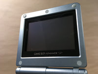 LG4689 GameBoy Advance SP Pearl Blue BOXED Game Boy Console Japan