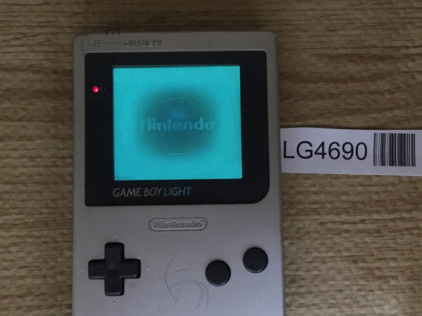 LG4690 Plz Read Item Condi GameBoy Light Silver Game Boy Japan