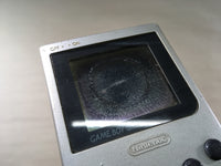LG4692 Plz Read Item Condi GameBoy Pocket Silver Game Boy Console Japan