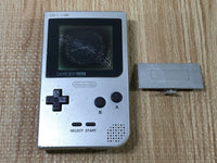 LG4692 Plz Read Item Condi GameBoy Pocket Silver Game Boy Console Japan