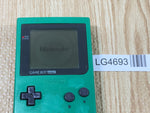 LG4693 Plz Read Item Condi GameBoy Pocket Green Game Boy Console Japan