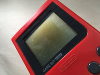LG4694 Plz Read Item Condi GameBoy Pocket Red Game Boy Console Japan