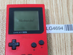 LG4694 Plz Read Item Condi GameBoy Pocket Red Game Boy Console Japan