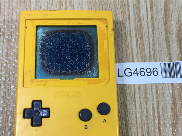 LG4696 Plz Read Item Condi GameBoy Pocket Yellow Game Boy Console Japan