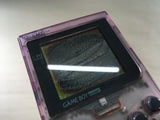 LG4697 Plz Read Item Condi GameBoy Pocket Clear Purple Game Boy Console Japan
