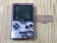 LG4697 Plz Read Item Condi GameBoy Pocket Clear Purple Game Boy Console Japan