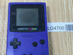 LG4700 Plz Read Item Condi GameBoy Color Purple Game Boy Console Japan