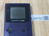 LG4702 Plz Read Item Condi GameBoy Color Purple Game Boy Console Japan