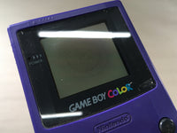 LG4704 Plz Read Item Condi GameBoy Color Purple Game Boy Console Japan