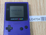 LG4704 Plz Read Item Condi GameBoy Color Purple Game Boy Console Japan